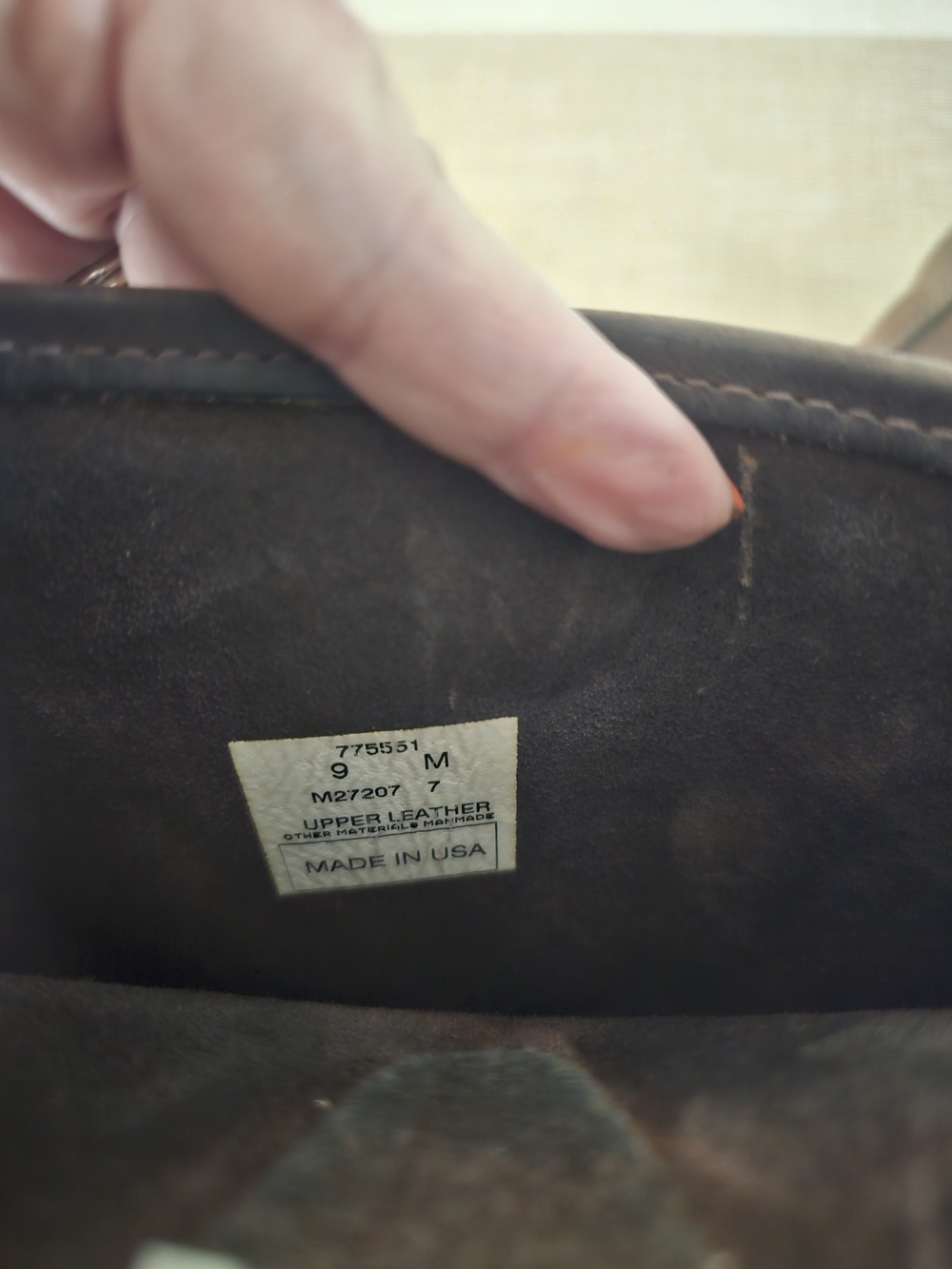 Frye Veronica Slouch Boot. Brown Leather - Picture 5 of 5